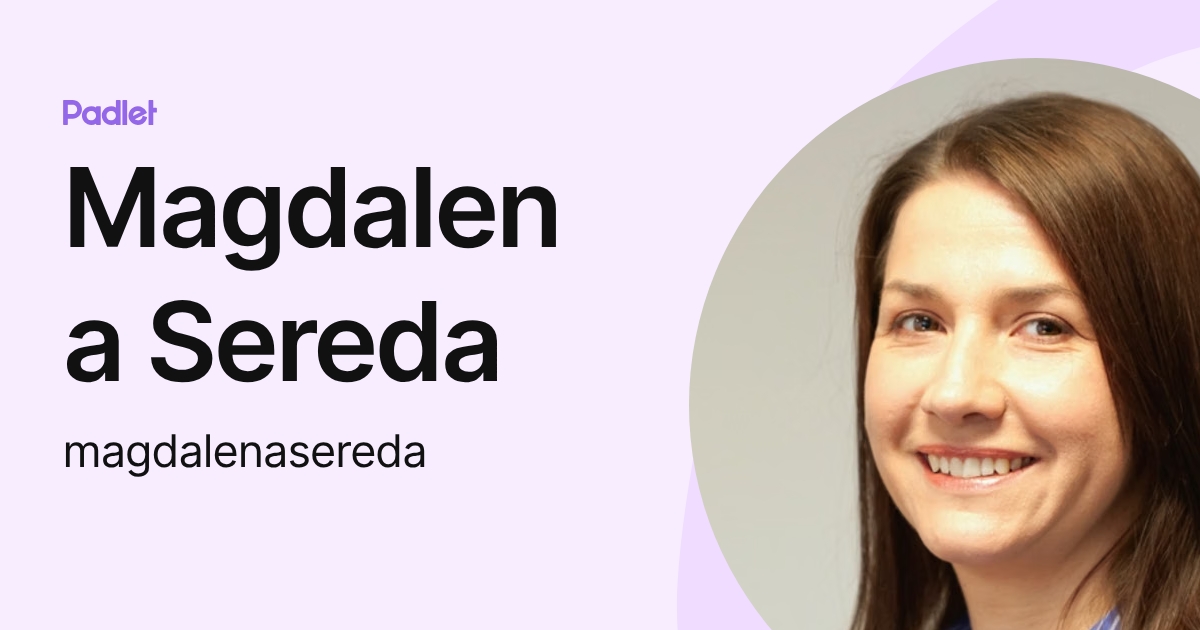 Magdalena Sereda (magdalenasereda) profile | Padlet