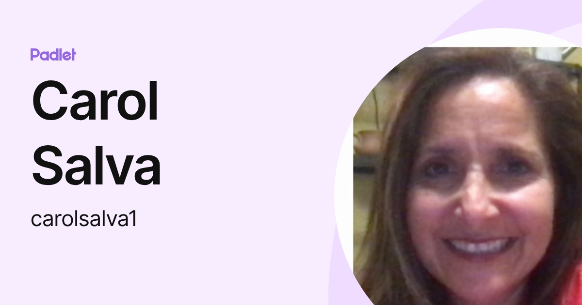 Carol Salva (carolsalva1) profile | Padlet
