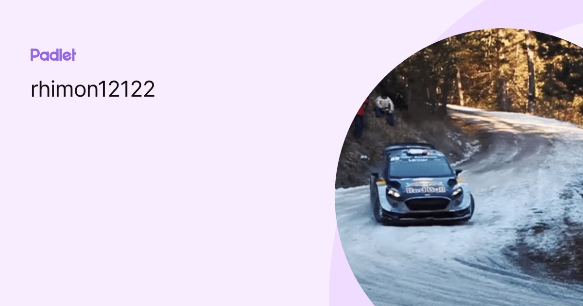 rhimon12122 profile | Padlet