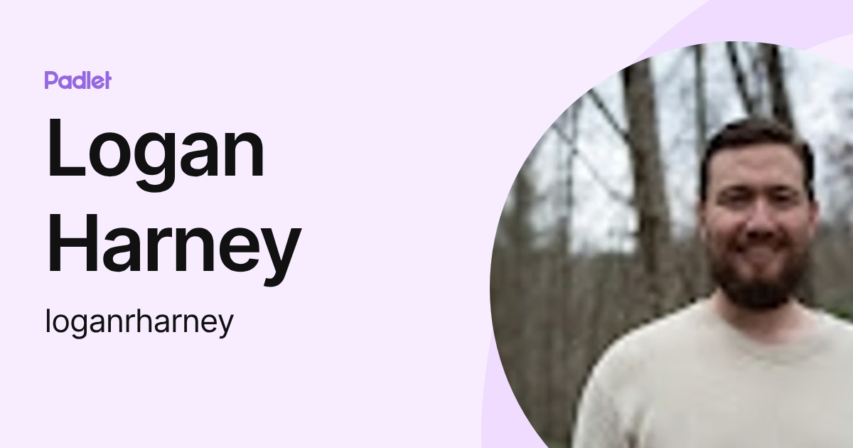Logan Harney (loganrharney) profile | Padlet