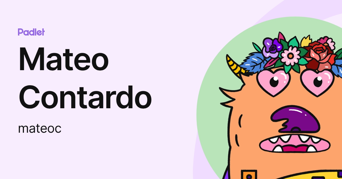 Mateo Contardo (mateoc) profile | Padlet
