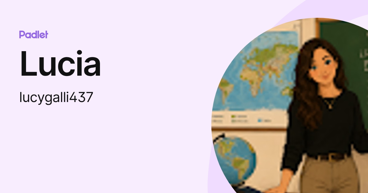 Lucia (lucygalli437) profile | Padlet
