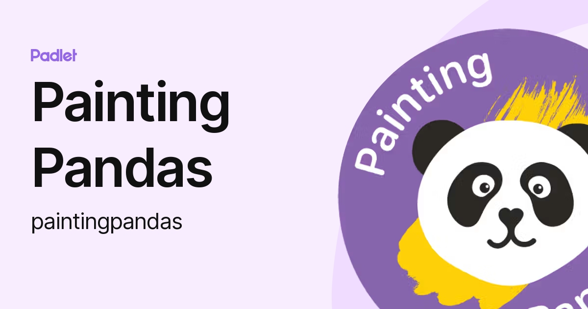 Painting Pandas (paintingpandas) profile | Padlet