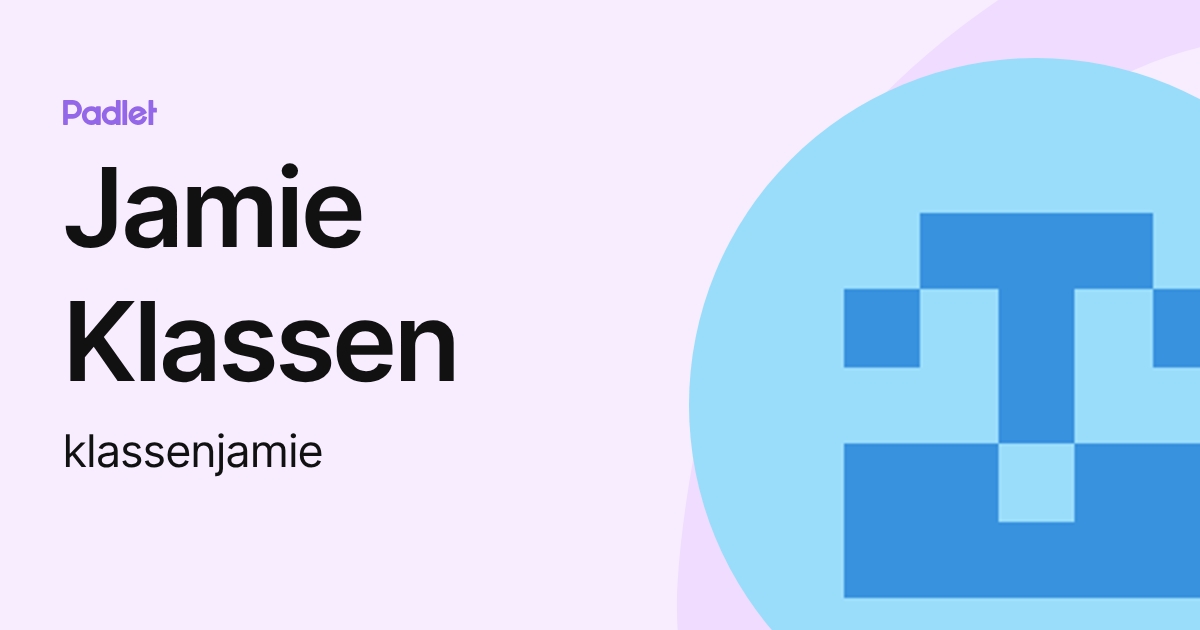 Jamie Klassen (klassenjamie) profile | Padlet