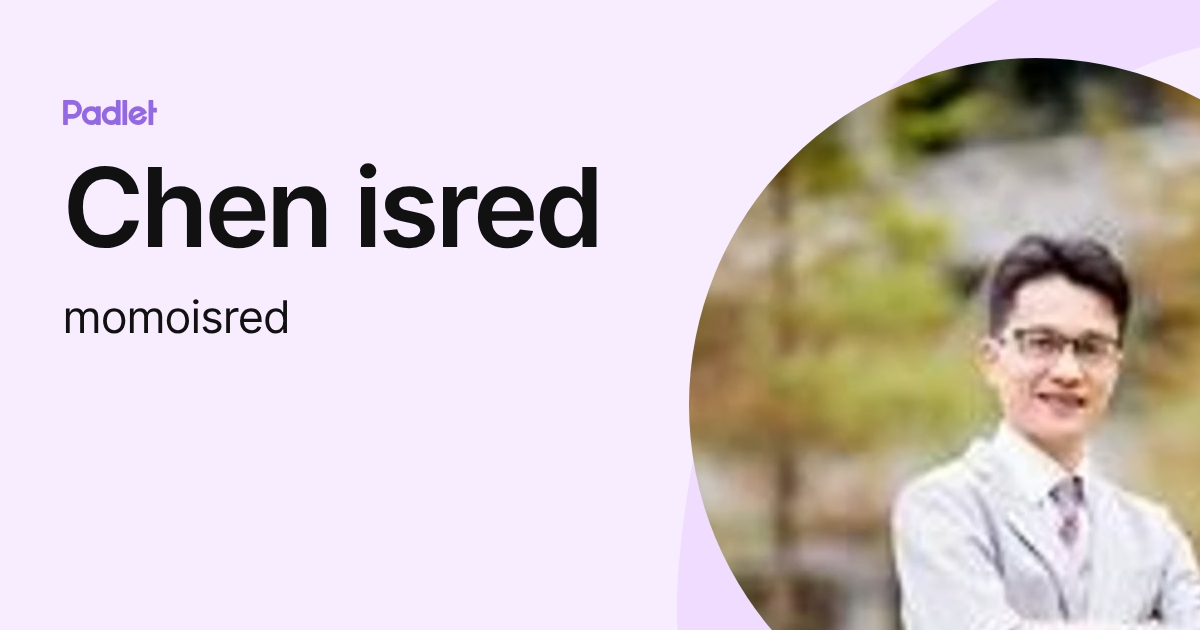 Chen isred (momoisred) profile | Padlet