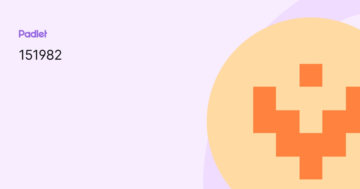 151982 profile | Padlet
