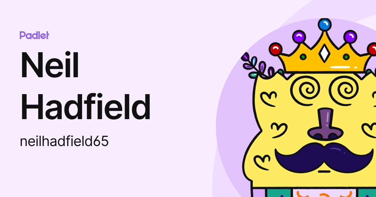 Neil Hadfield (neilhadfield65) profile | Padlet