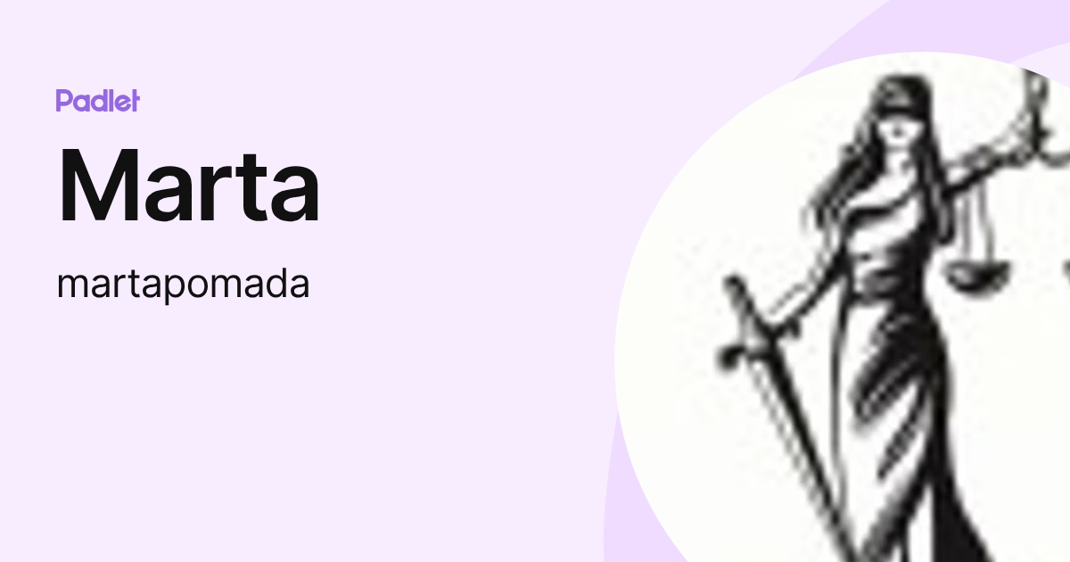 Marta (martapomada) profile | Padlet