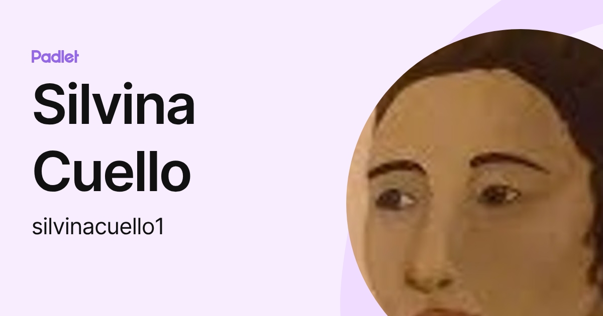 Silvina Cuello (silvinacuello1) profile | Padlet