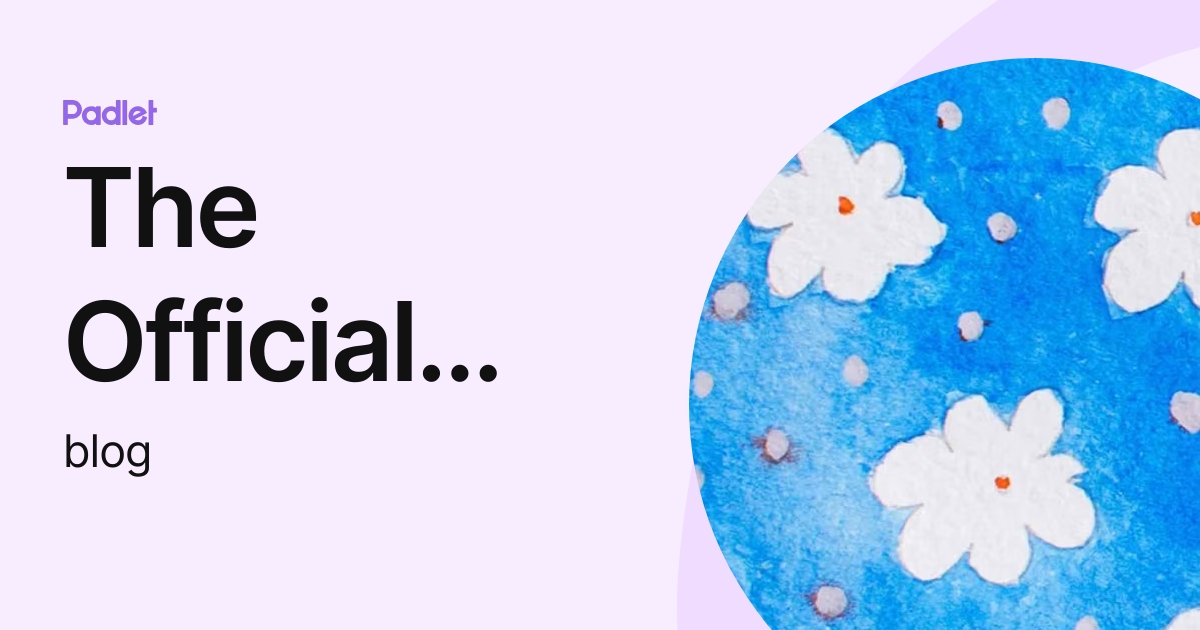 The Official Padlet Blog (blog) profile | Padlet