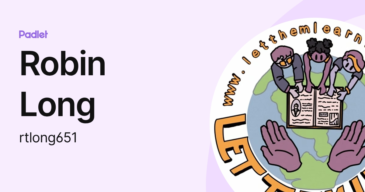 Robin Long (rtlong651) profile | Padlet