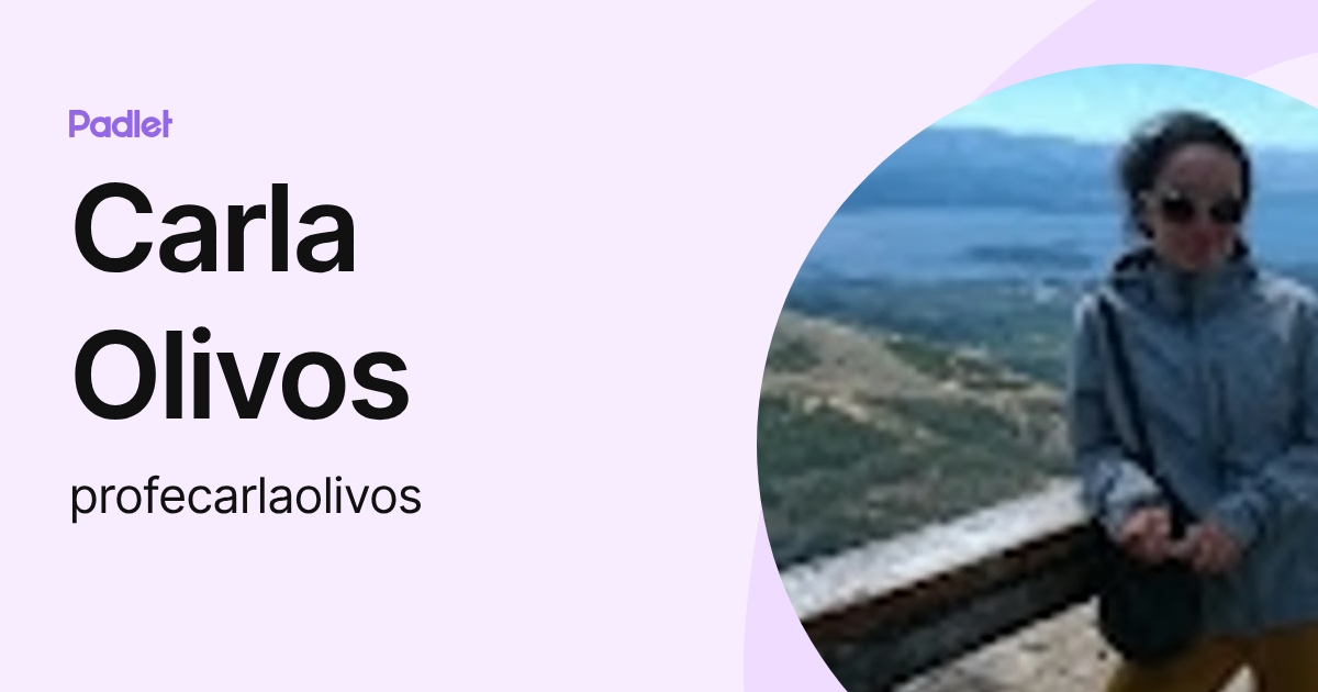 Carla Olivos (profecarlaolivos) profile | Padlet