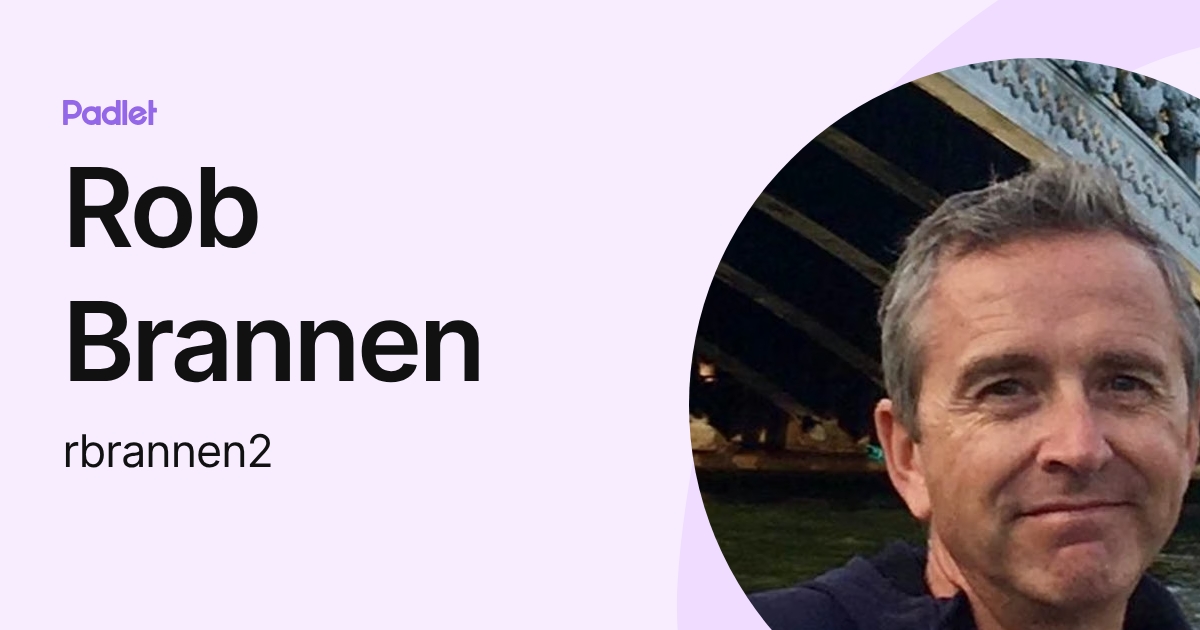 Rob Brannen (rbrannen2) profile | Padlet