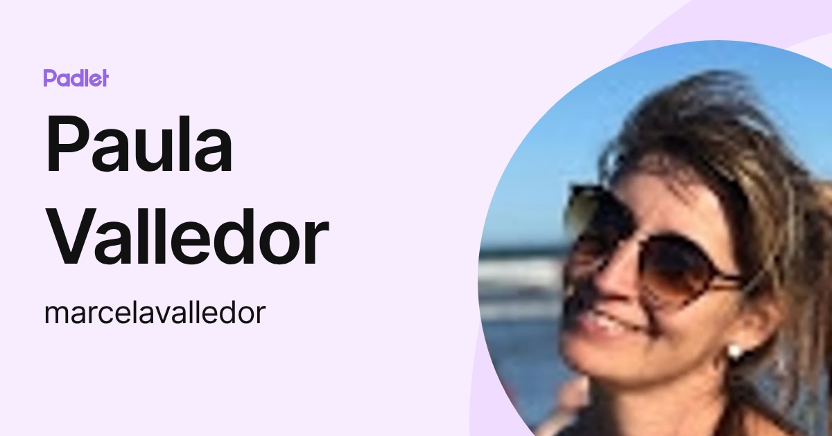 Paula Valledor (marcelavalledor) profile | Padlet