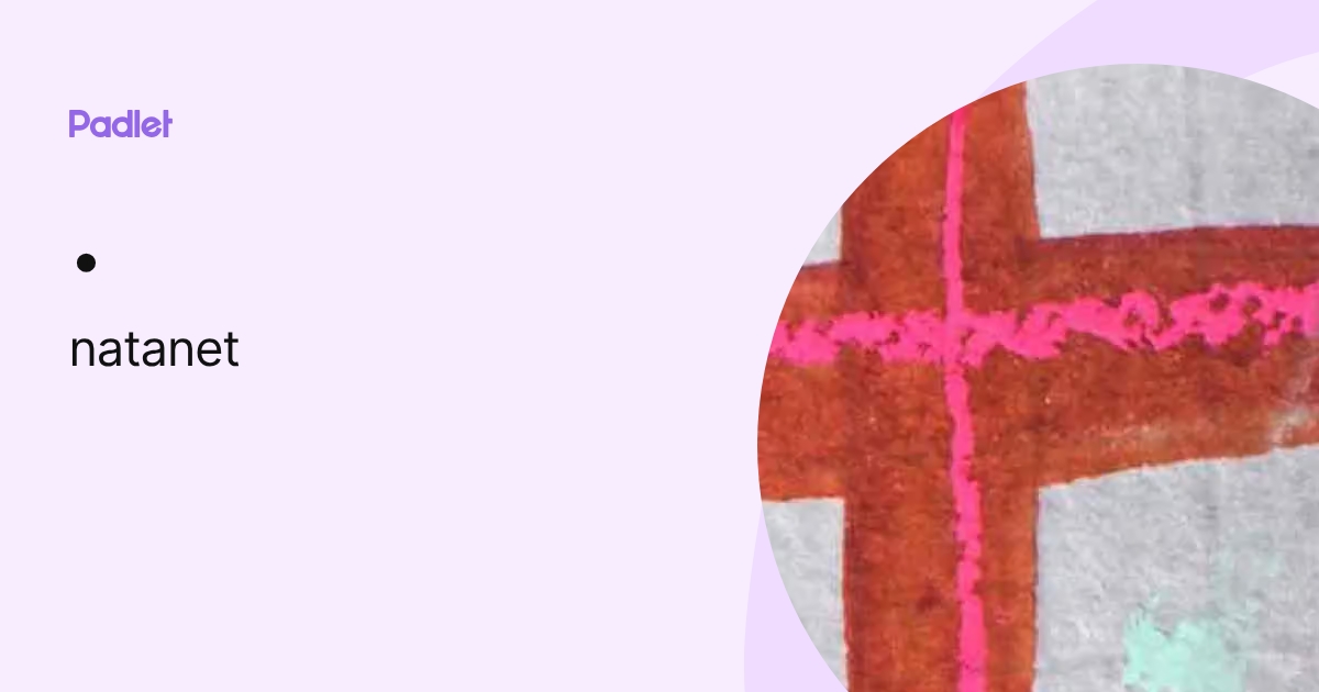 . (natanet) profile | Padlet