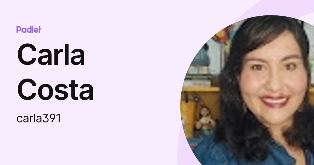 Carla Costa (carla391) profile | Padlet