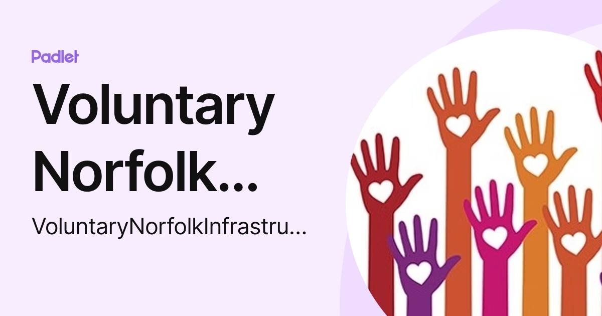 Voluntary Norfolk Networks (VoluntaryNorfolkInfrastructure) profile ...