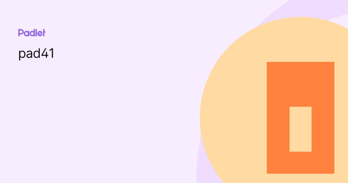pad41 profile | Padlet