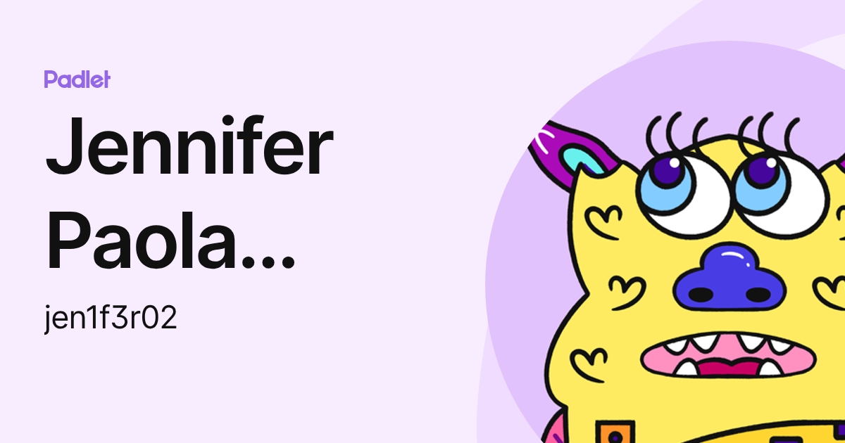 Jennifer Paola Gomez Hernandez (jen1f3r02) profile | Padlet