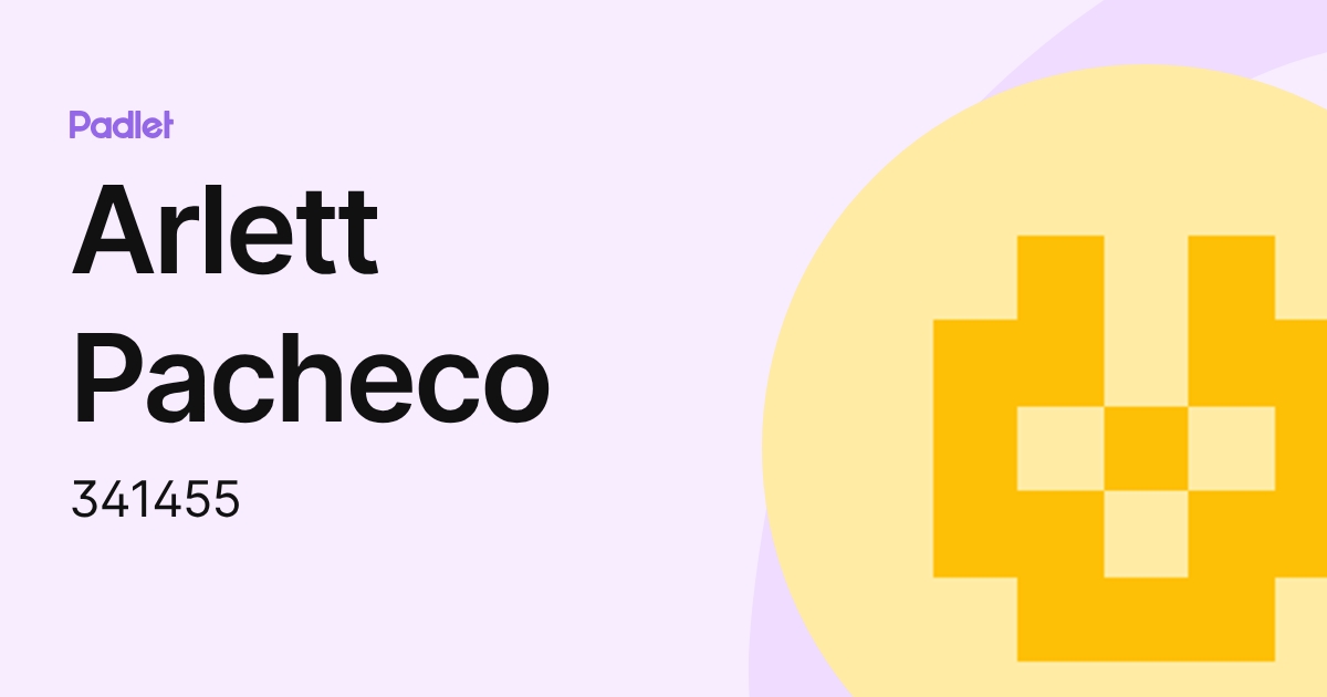 Arlett Pacheco (341455) profile | Padlet
