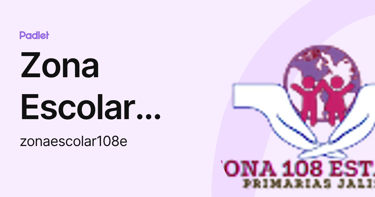 Zona Escolar SAN JUAN DE DIOS (zonaescolar108e) profile | Padlet