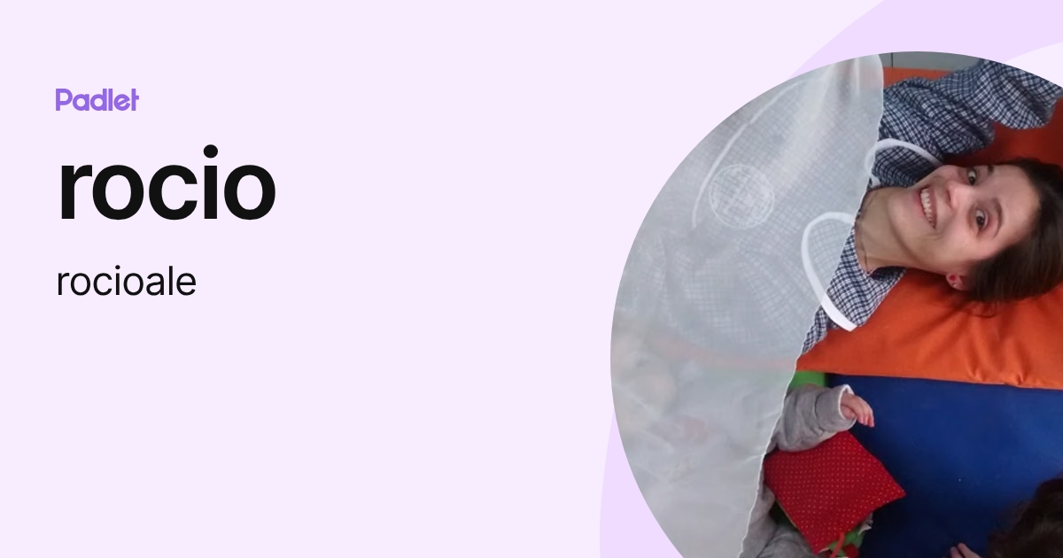 rocio (rocioale) profile | Padlet