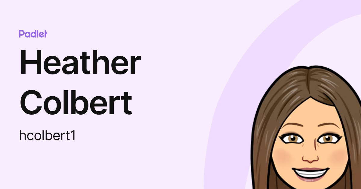 Heather Colbert (hcolbert1) profile | Padlet