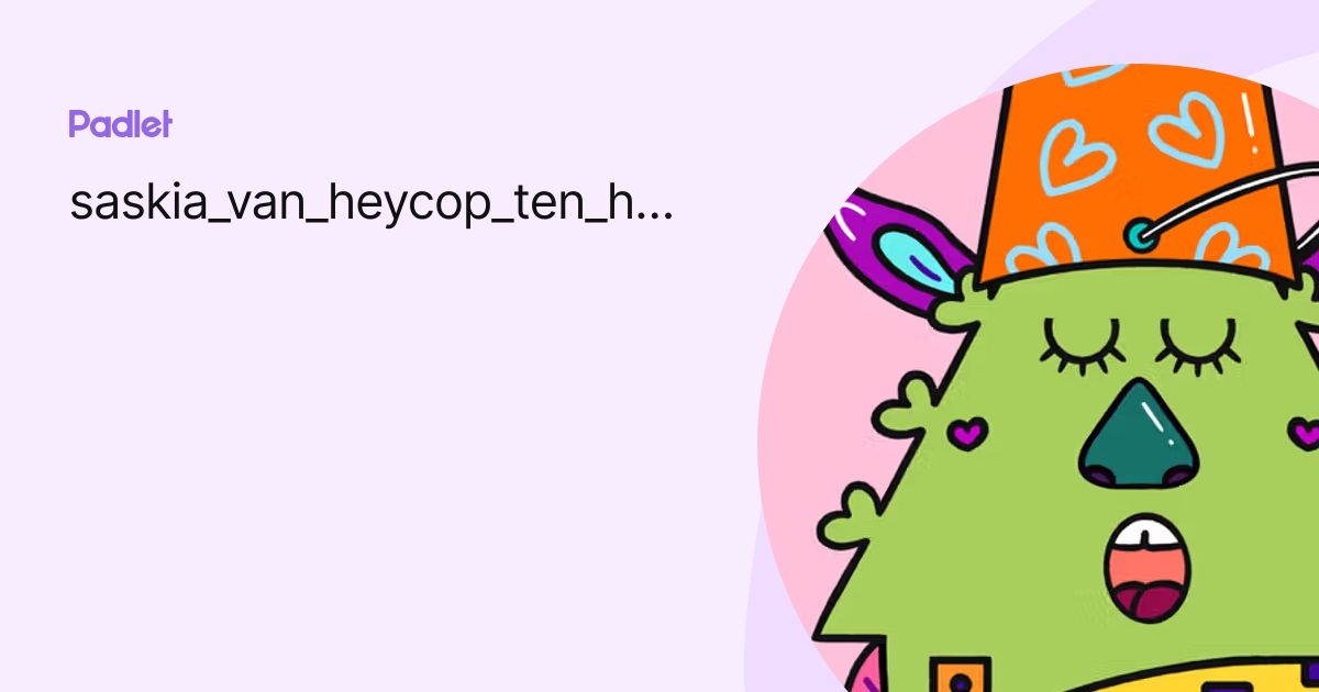 saskia_van_heycop_ten_ham profile | Padlet