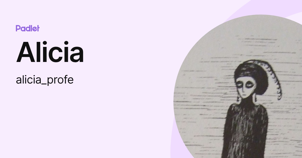 Alicia (alicia_profe) profile | Padlet