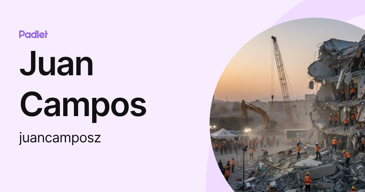 Juan Campos (juancamposz) profile | Padlet