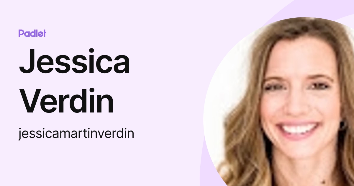 Jessica Verdin Jessicamartinverdin Profile Padlet