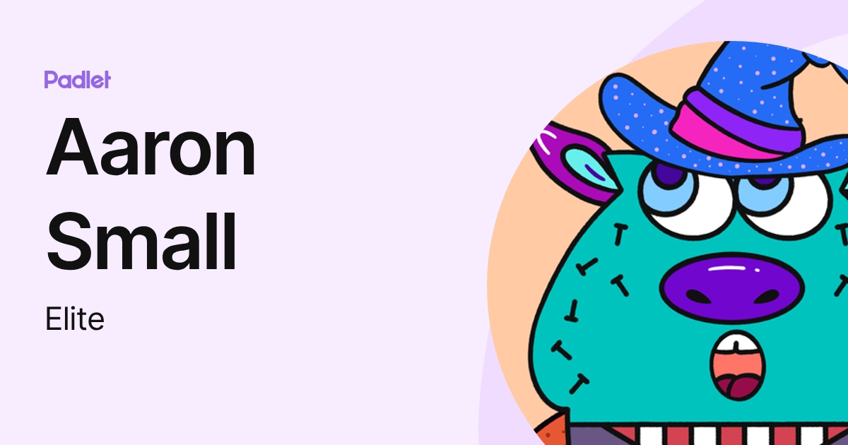 Aaron Small (Elite) profile | Padlet