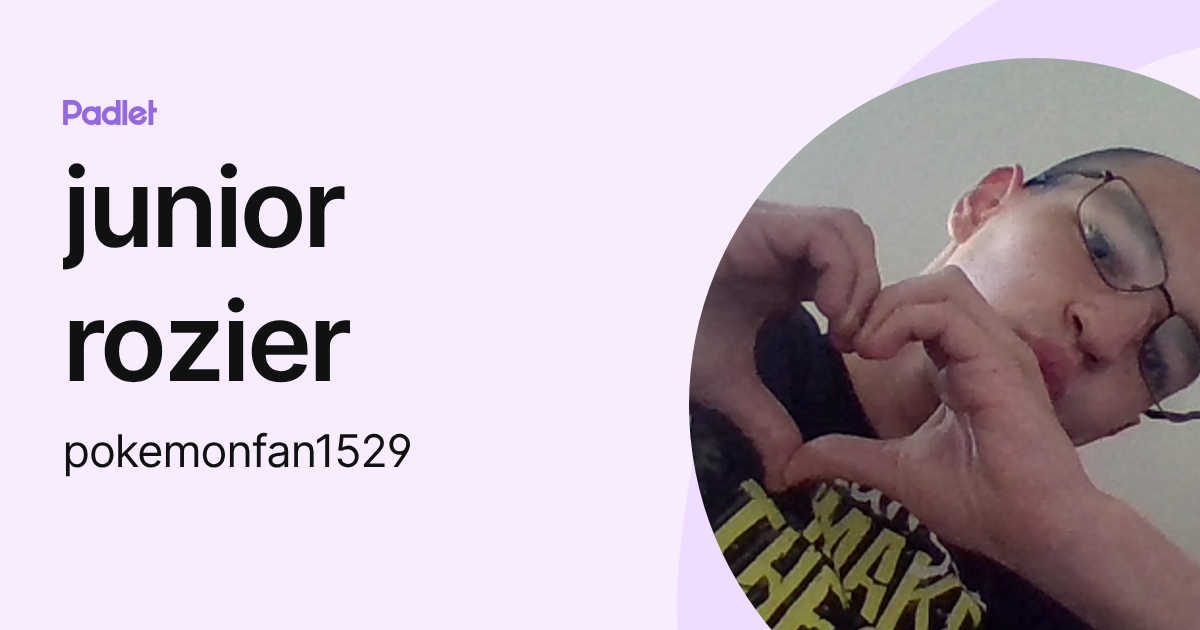 junior rozier (pokemonfan1529) profile | Padlet