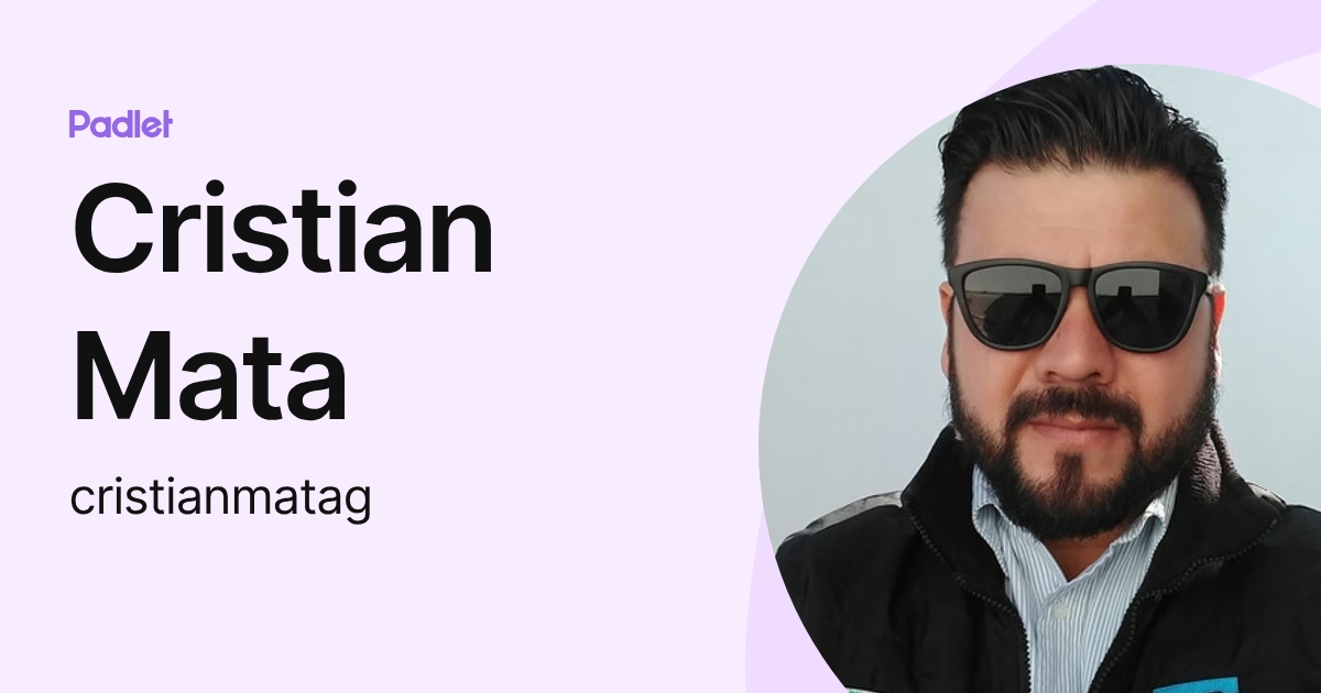 Cristian Mata (cristianmatag) profile | Padlet
