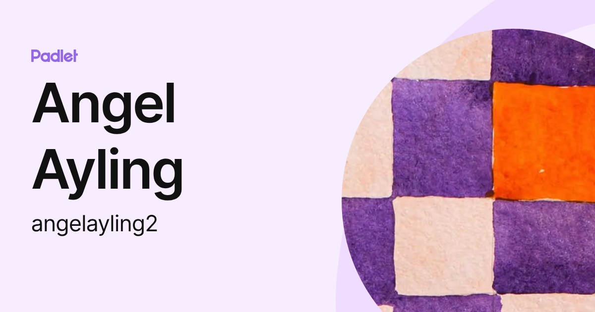 Angel Ayling (angelayling2) profile | Padlet