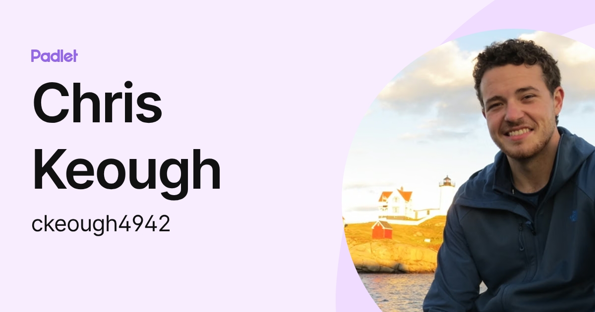Chris Keough (ckeough4942) profile | Padlet