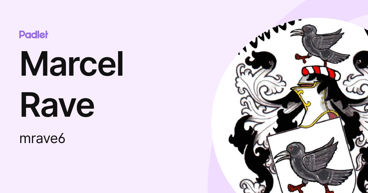 Marcel Rave (m_rave) profile | Padlet