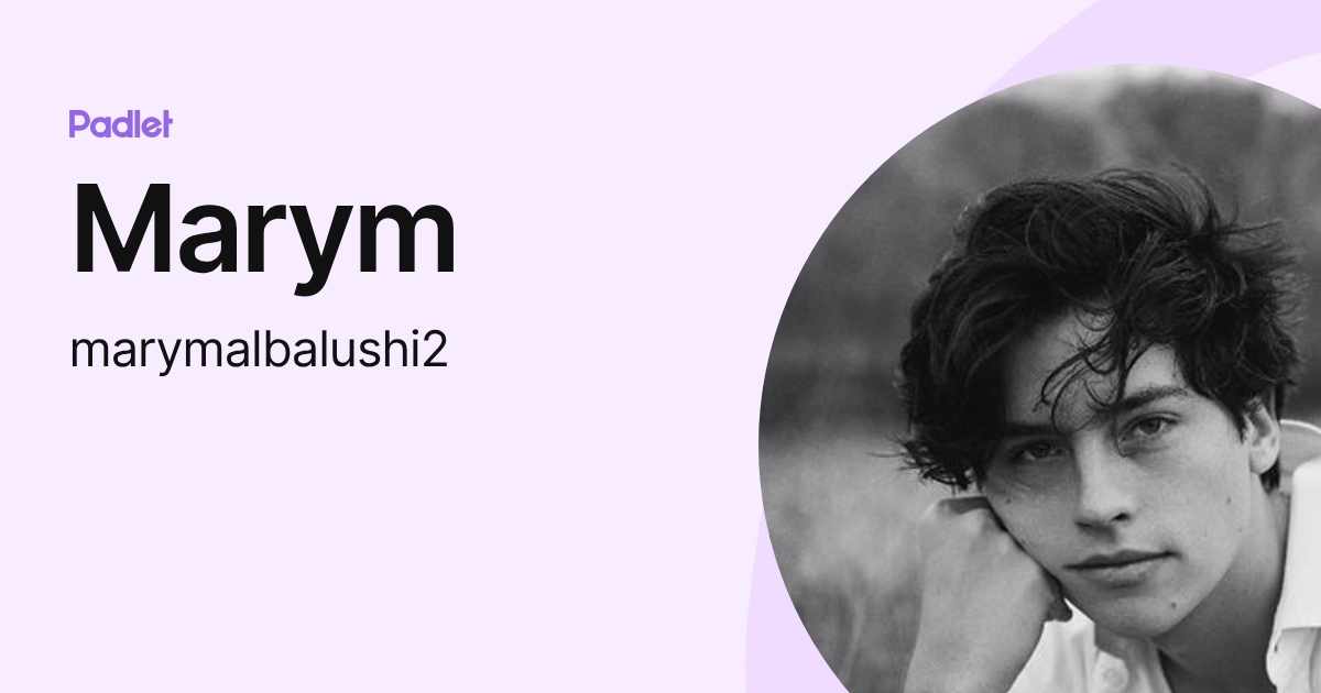 Marym (marymalbalushi2) profile | Padlet