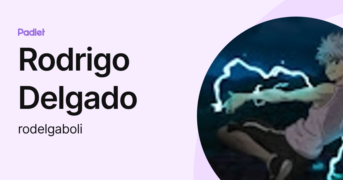 Rodrigo Delgado (rodelgaboli) profile | Padlet