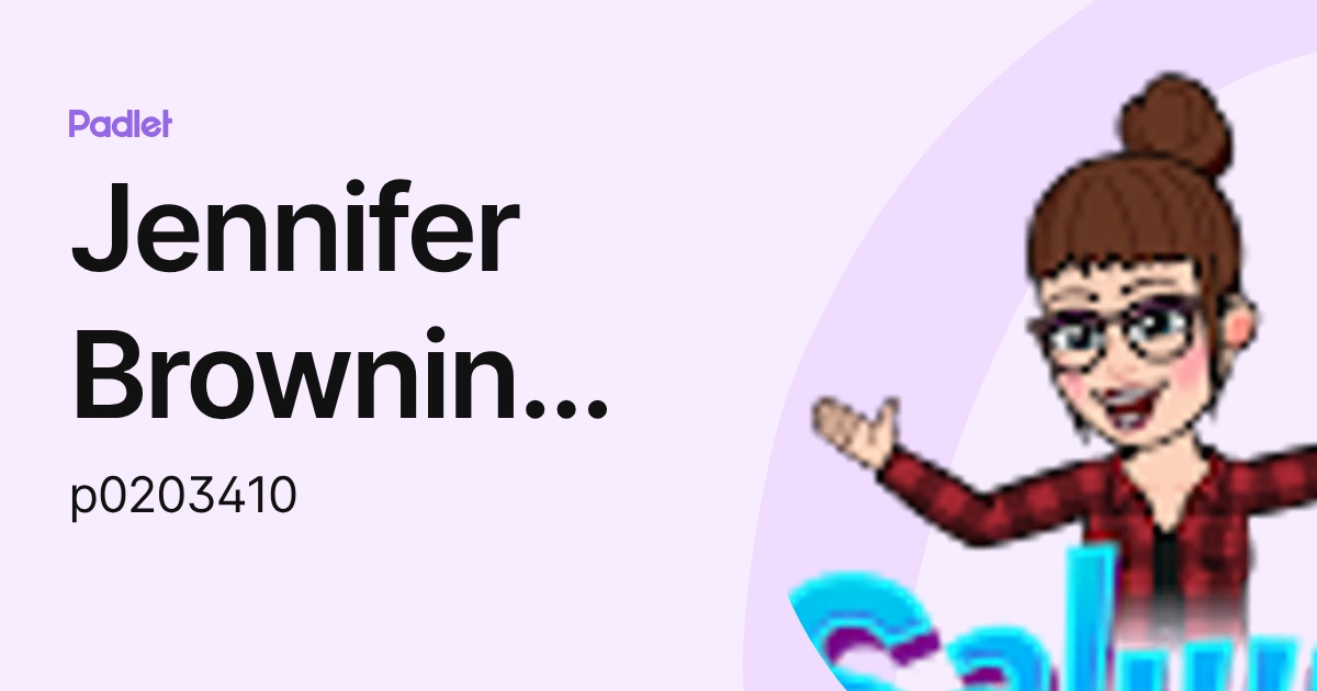 Jennifer Browning - Balmoral Drive Sr PS (1403) (p0203410) profile | Padlet