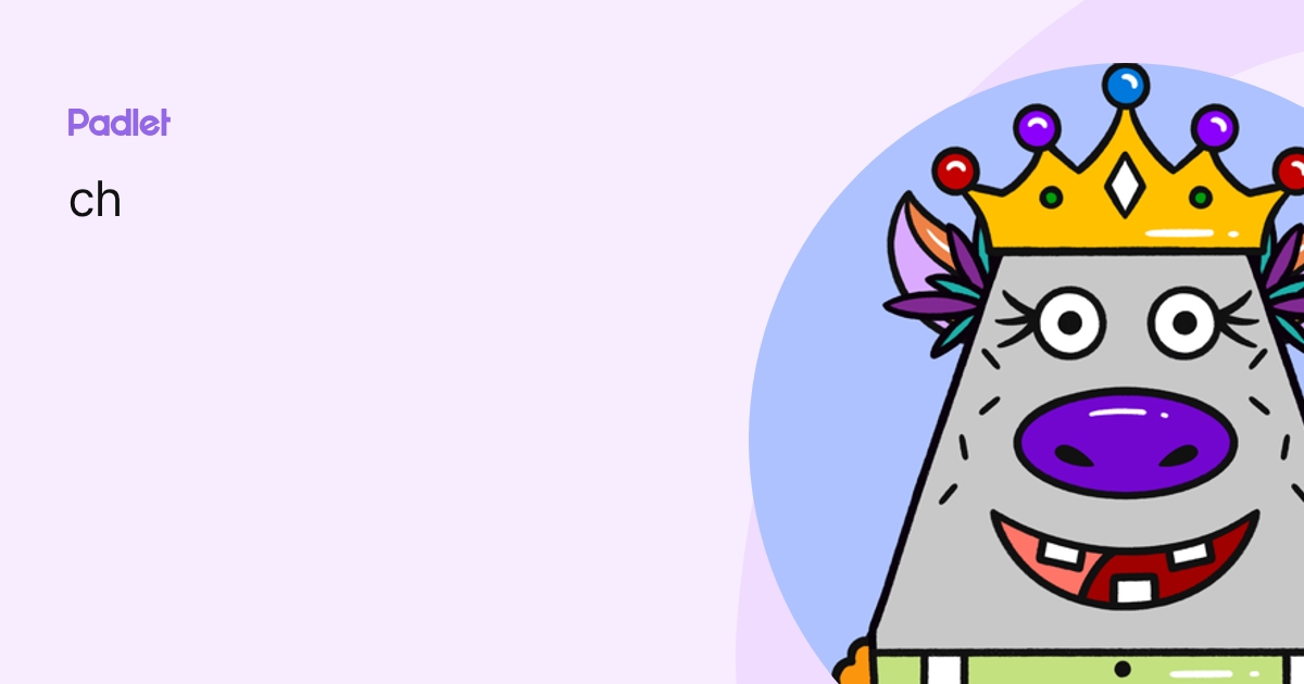 ch profile | Padlet
