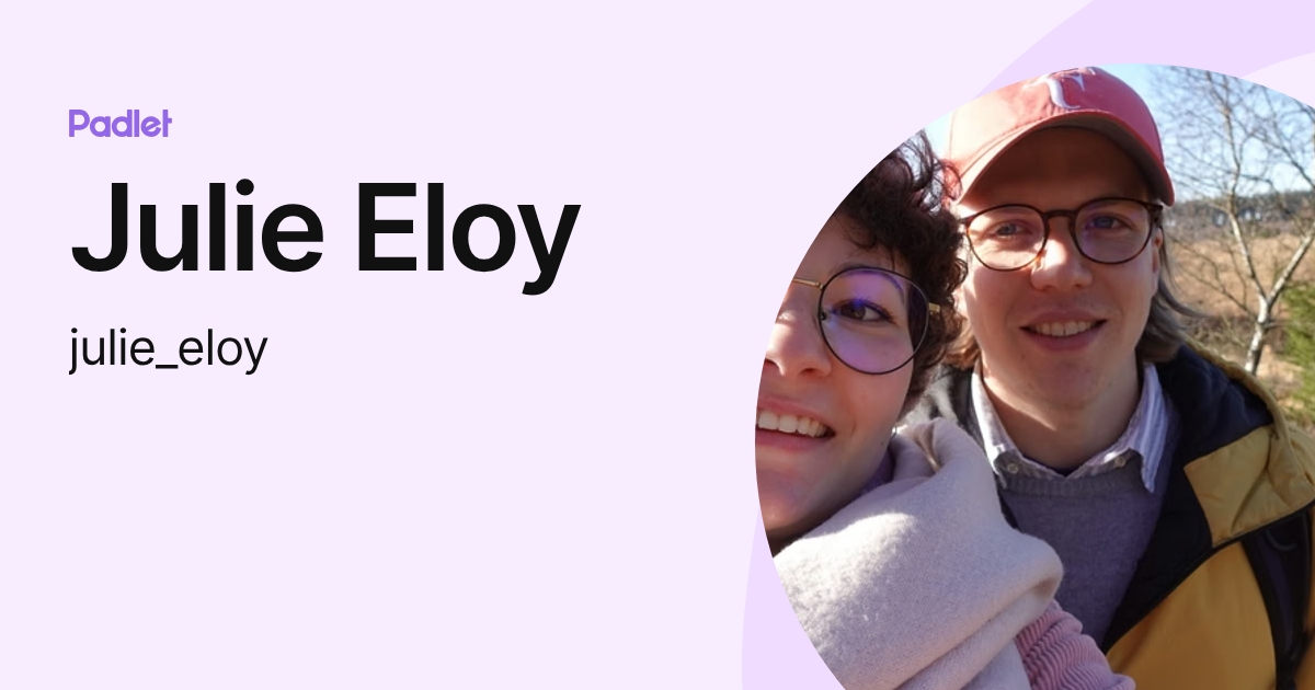 Julie Eloy (julie_eloy) profile | Padlet