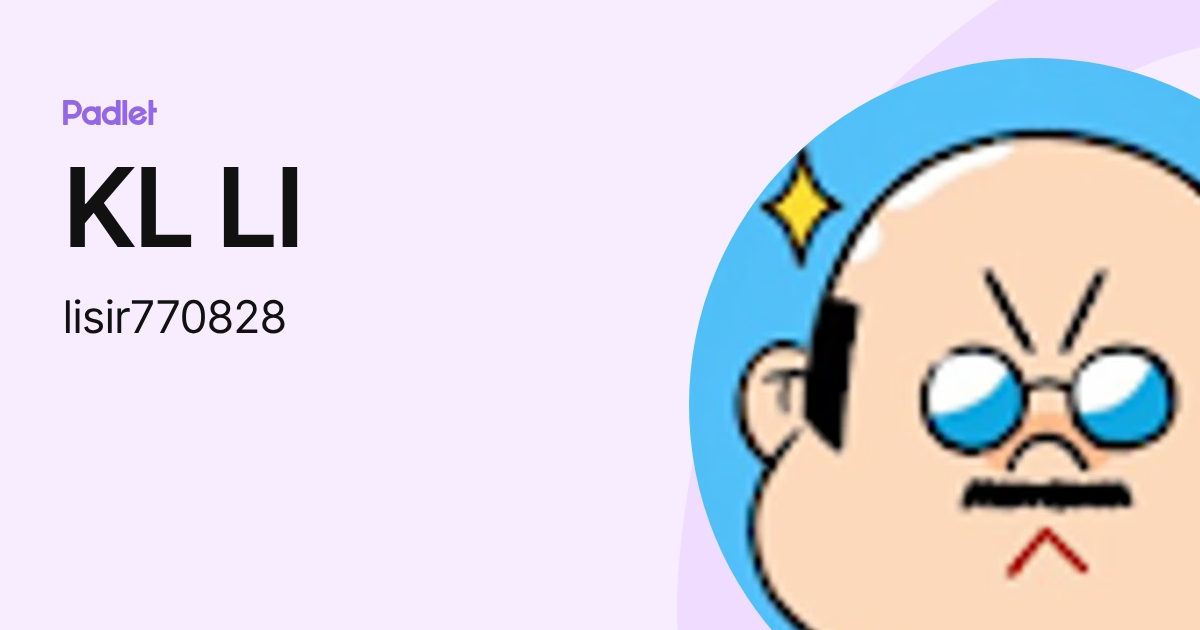 KL LI (lisir770828) profile | Padlet