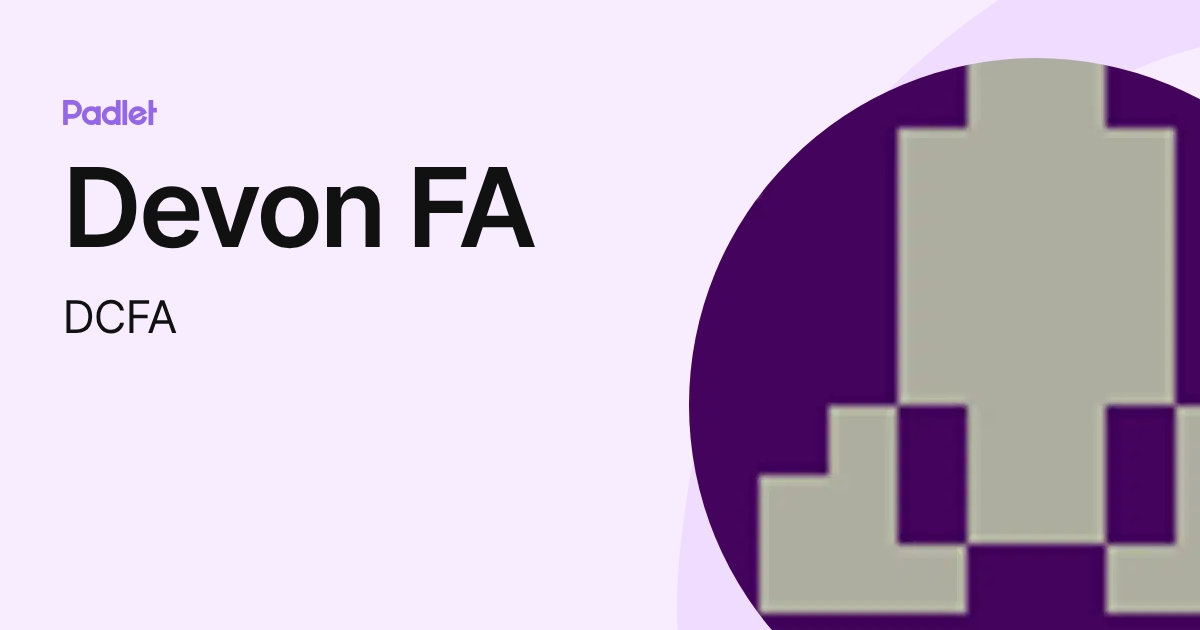 Devon FA (DCFA) profile | Padlet