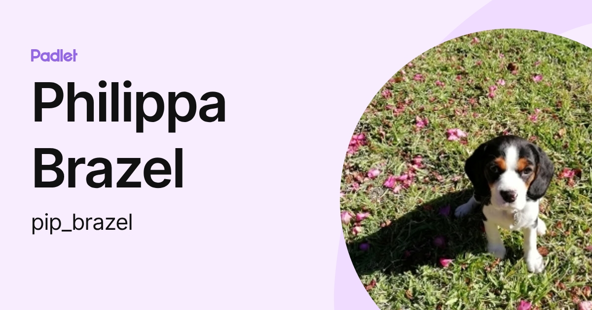 Philippa Brazel (pip_brazel) profile | Padlet
