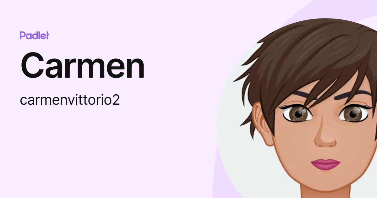 Carmen (carmenvittorio2) profile | Padlet