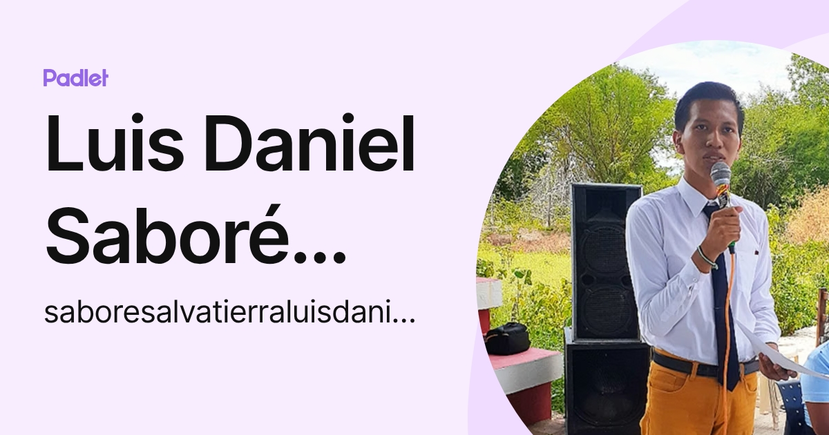 Luis Daniel Saboré Salvatierra (saboresalvatierraluisdaniel79) profile ...