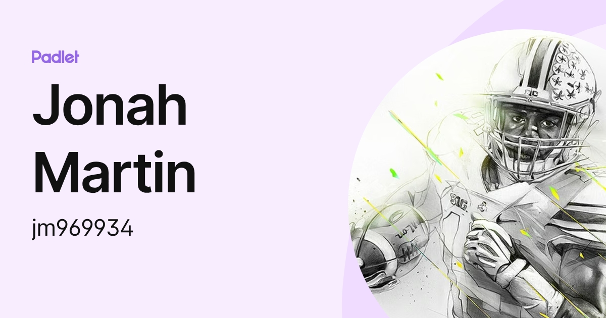 Jonah Martin (jm969934) profile | Padlet