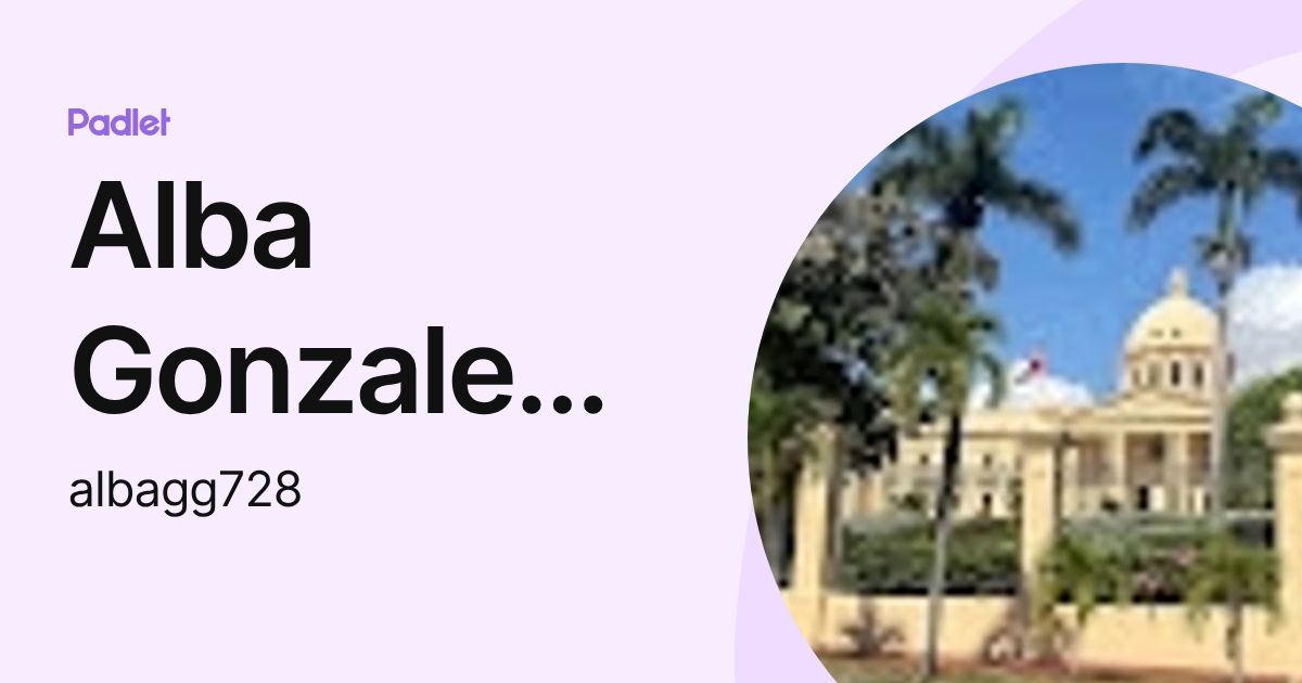 Alba Gonzalez Giraldo (albagg728) profile | Padlet