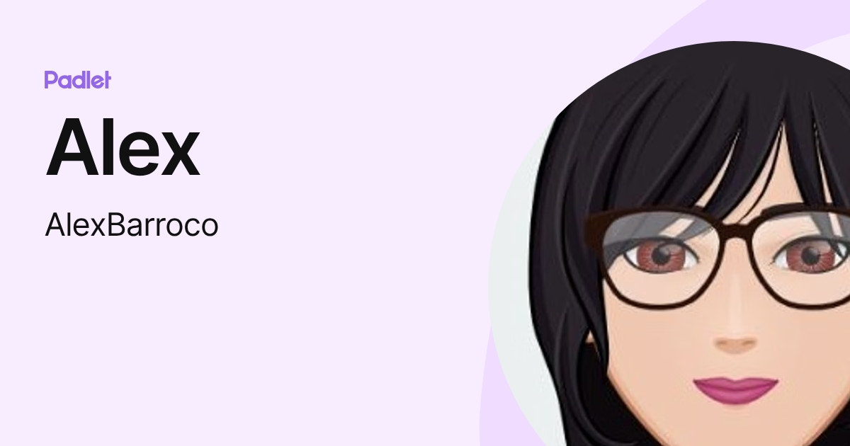 Alex (AlexBarroco) profile | Padlet